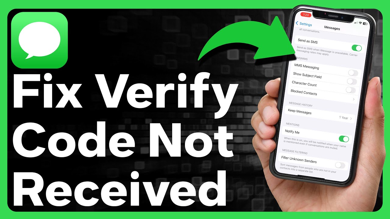 How To Fix Verification Code Not Received YouTube