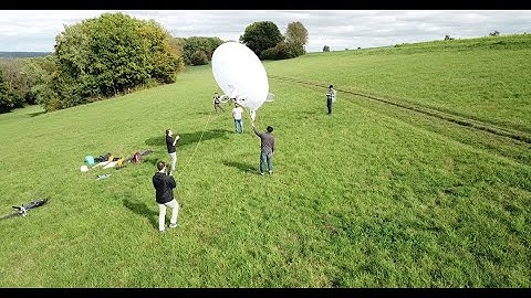 Autonomous Blimp -- first flight experiment (handling and manual control)