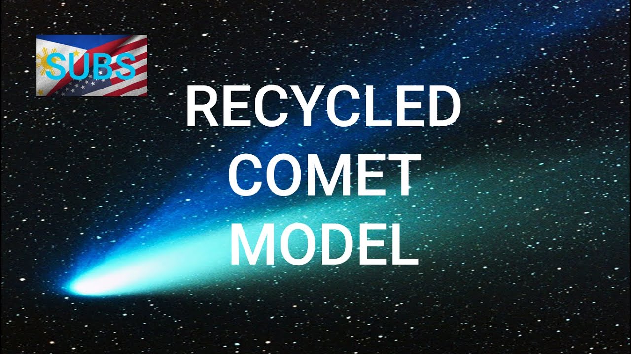Recycled Comet Model with Instruction [ENGLISH/TAGALOG] - YouTube