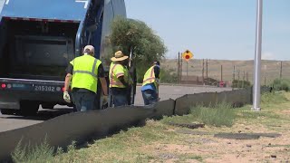 Albuquerque crews are understaffed and struggling to keep up with weeds