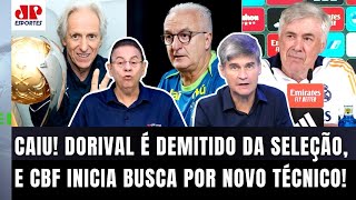 Thumbnail for "O Dorival TÁ DEMITIDO da Seleção Brasileira! E o Jorge Jesus e o Ancelotti agora..." SAIBA TUDO!
