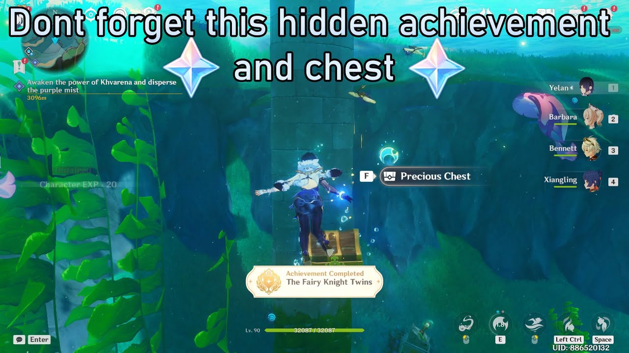 How to kill Fairy Knight Twins Boss Fight Fontaine Genshin Impact Hidden Achievement