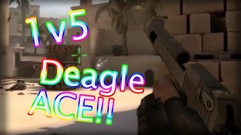 1v5 DEAGLE ACE!! [FACEIT]