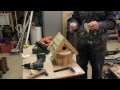 How to make a bird nesting box