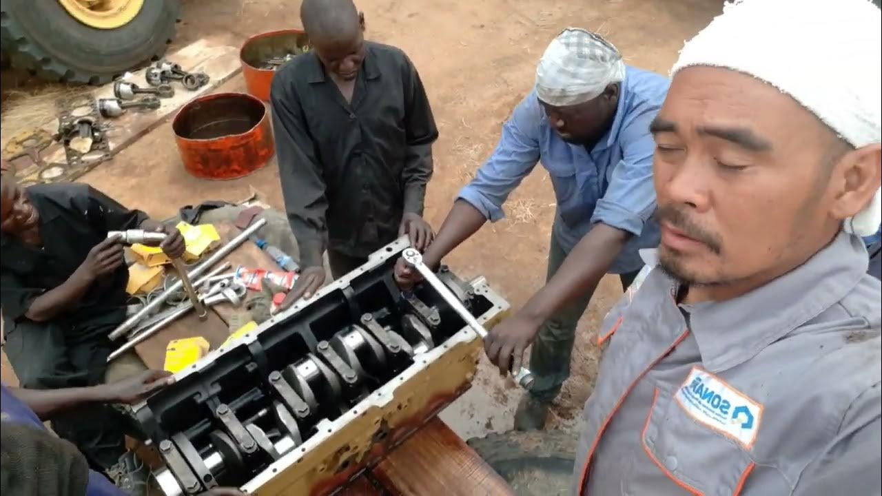 3306 Engine Crankshaft installation & torqued 💚 🙏 YouTube