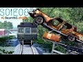 Beamng Drive Movie: Epic Chase Leads To Multiple Crashes (+Sound Effects) |PART 8| - S01E08