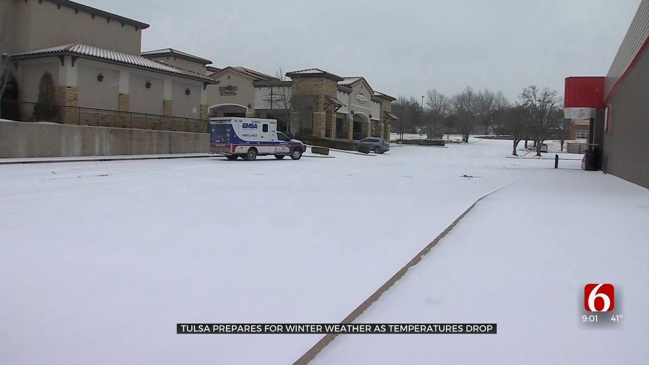 Tulsa Prepares For Winter Weather As Storm Moves In - YouTube
