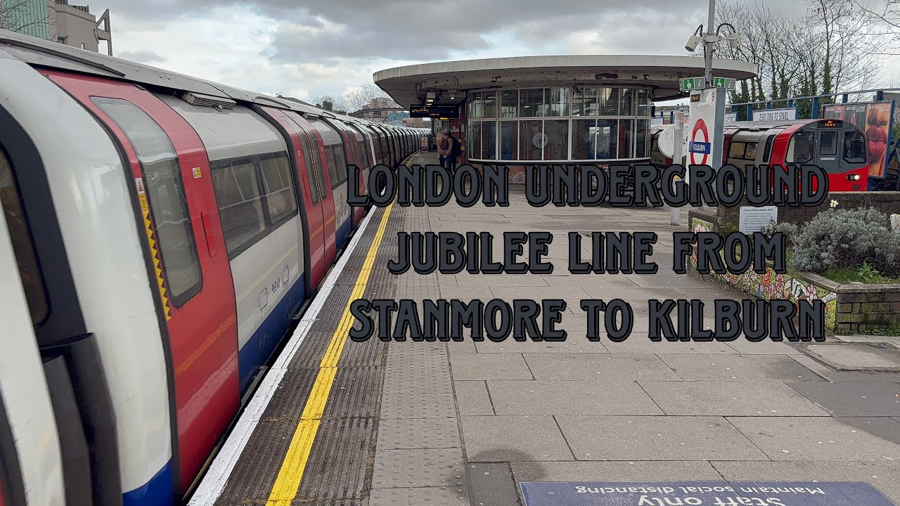 London Underground Jubilee line from Stanmore to Kilburn 