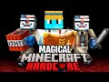 100 Players Simulate a Magical Purge in Minecraft!