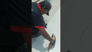 how to cut metal sheet #shorts #js roofing #contractors #coimbatore