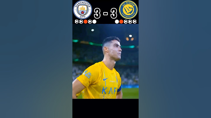 Man City vs Al Nassar penalty shootout