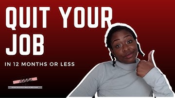 Quit Your Job in Less Than a Year || Plan Your Exit Strategy the Smart Way