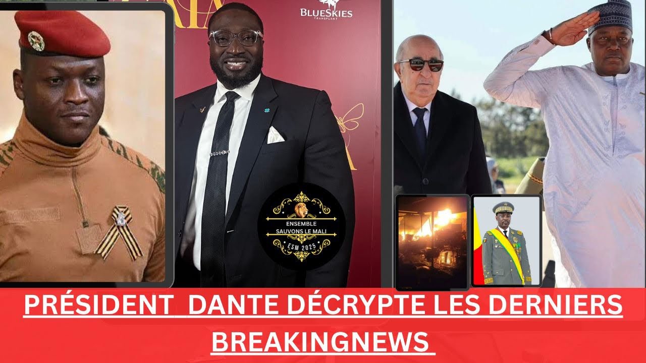 BREAKING NEWS:🛑🛑AES,UNE ILLUSION???LE PUTSCHISTE GOÏTA ISOLÉ PAR LA RÉALITÉ DU TERRAIN⁉️