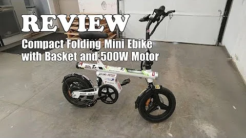 Isinwheel U1 Mini Electric Bike Review: Foldable Ebike with Basket for City Rides 2025