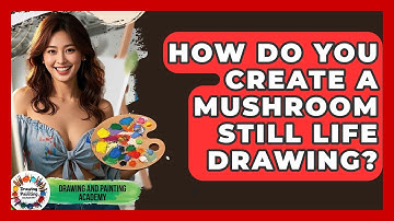 How Do You Create A Mushroom Still Life Drawing? - Drawing and Painting Academy
