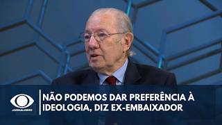 Não podemos dar preferência à ideologia, diz ex-embaixador sobre guerra no Irã | Canal Livre