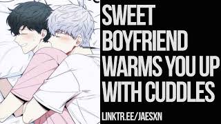 Spicy M4M Sweet Boyfriend Warms You Up With Cuddles [Kisses] Boyfriend ASMR