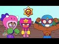 BRAWL STARS ANIMATION: ROSA PRIMO & SANDY