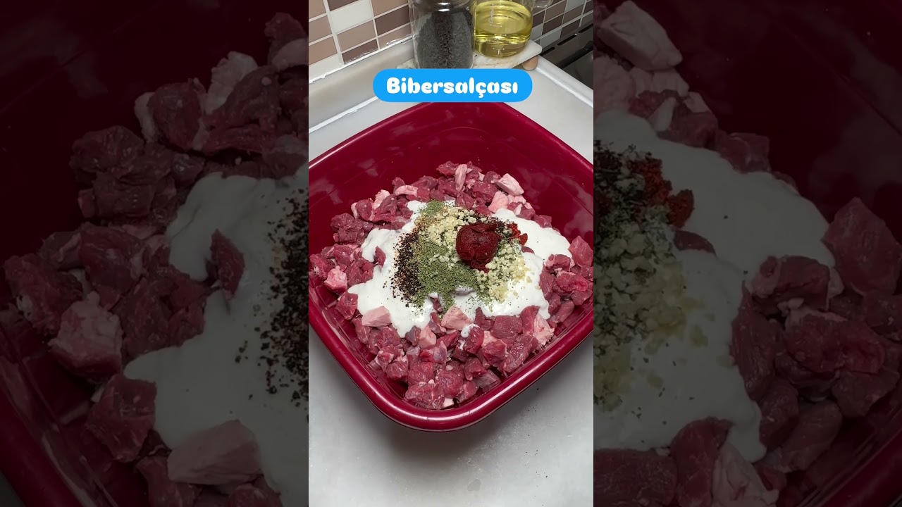 🥩 Lokum Gibi Kuşbaşı Et Marinasyonu