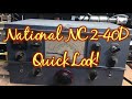 National nc 240d quick over look  the vintage audio life