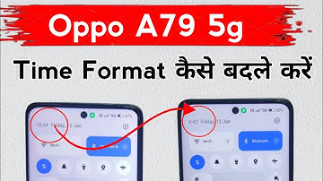 oppo a79  time settings !! how to time set in oppo a79 !! oppo a79 5g