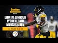 Steelers Press Conference (Dec. 19): Diontae Johnson, Tyson Alualu, Marcus Allen