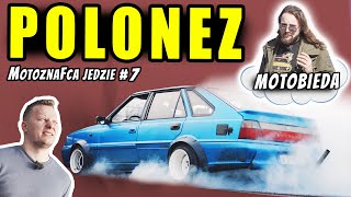 WIELKI test FSO POLONEZ! feat. MotoBieda - MotoznaFca JEDZIE #7