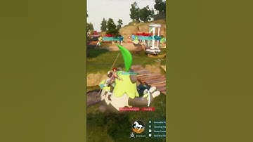 The Mossandra has Dual Grenade Launchers in Palworld #palworld