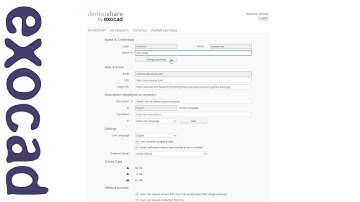 exocad Quick Guide: How to set up a dentalshare account