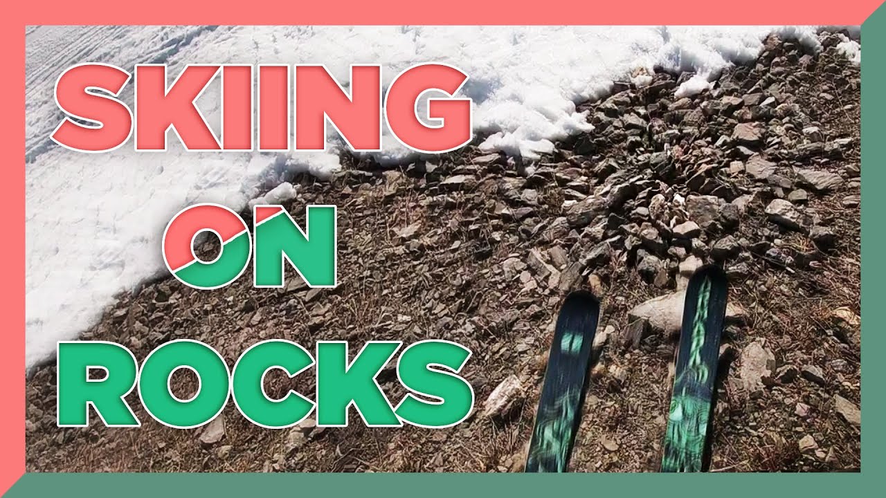 SKIING ON ROCKS! - BEST LINE OF THE WINTER - YouTube