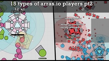15 different types of players in arras.io pt2