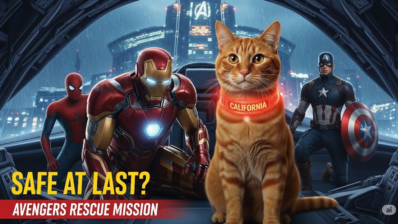 Cat Rescue by the Avengers from the Temple | Episode 13 