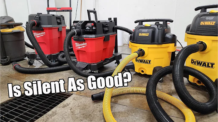 DEWALT Stealthsonic VS Milwaukee Vs Emerson Wet/Dry Vac Noise & Power Testing