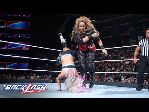 Nia Jax levels Alexa Bliss with a crushing clothesline: WWE Backlash 2018 (WWE Network Exclusive)