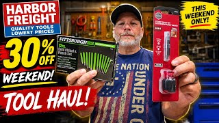 Harbor Freight 30% Off Weekend Tool Haul