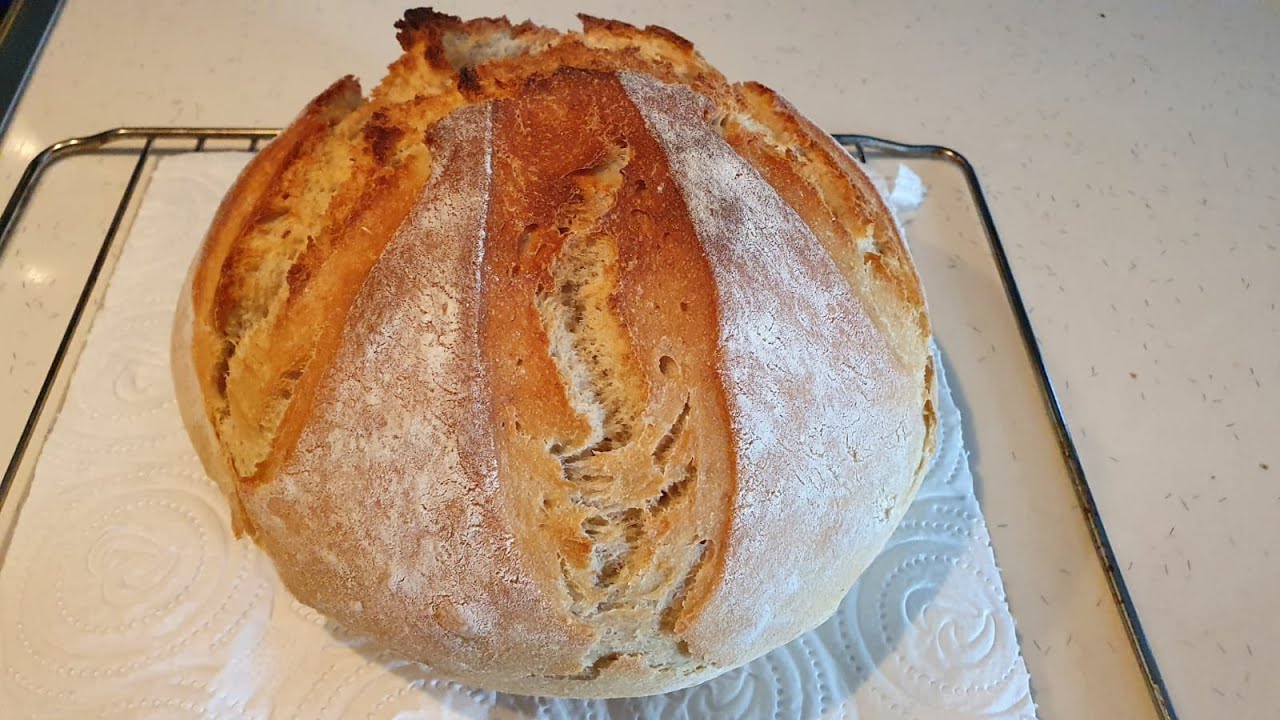 ÇOK ŞAŞIRACAKSINIZ FIRIN POŞETİNDE EKMEK YAPIMI