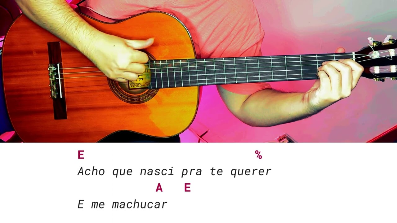 Alucinaçao (Amado Batista) Como Tocar No Violão com 3 Acordes, Cifra