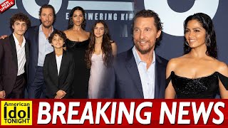 Matthew McConaughey and Camila Alves Step Out for Rare Appearance With 3 Lookalike Children