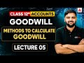 Class 12 Accounts 2027 |Goodwill Chapter 2 |Methods to Calculate Goodwill