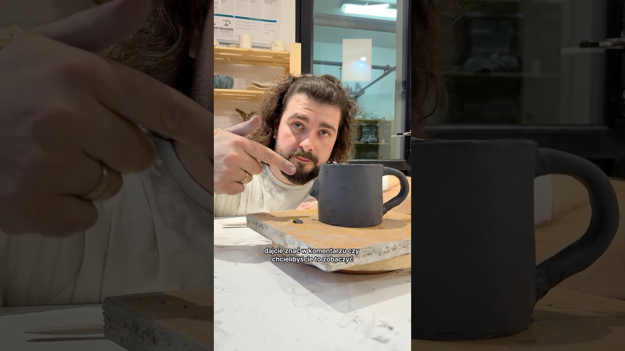 Jak ulepić kubek z płata gliny? 