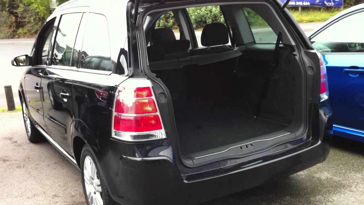 05 55 Vauxhall Zafira 1 9 Cdti 1ps Active Mpv Black Sapphire Youtube