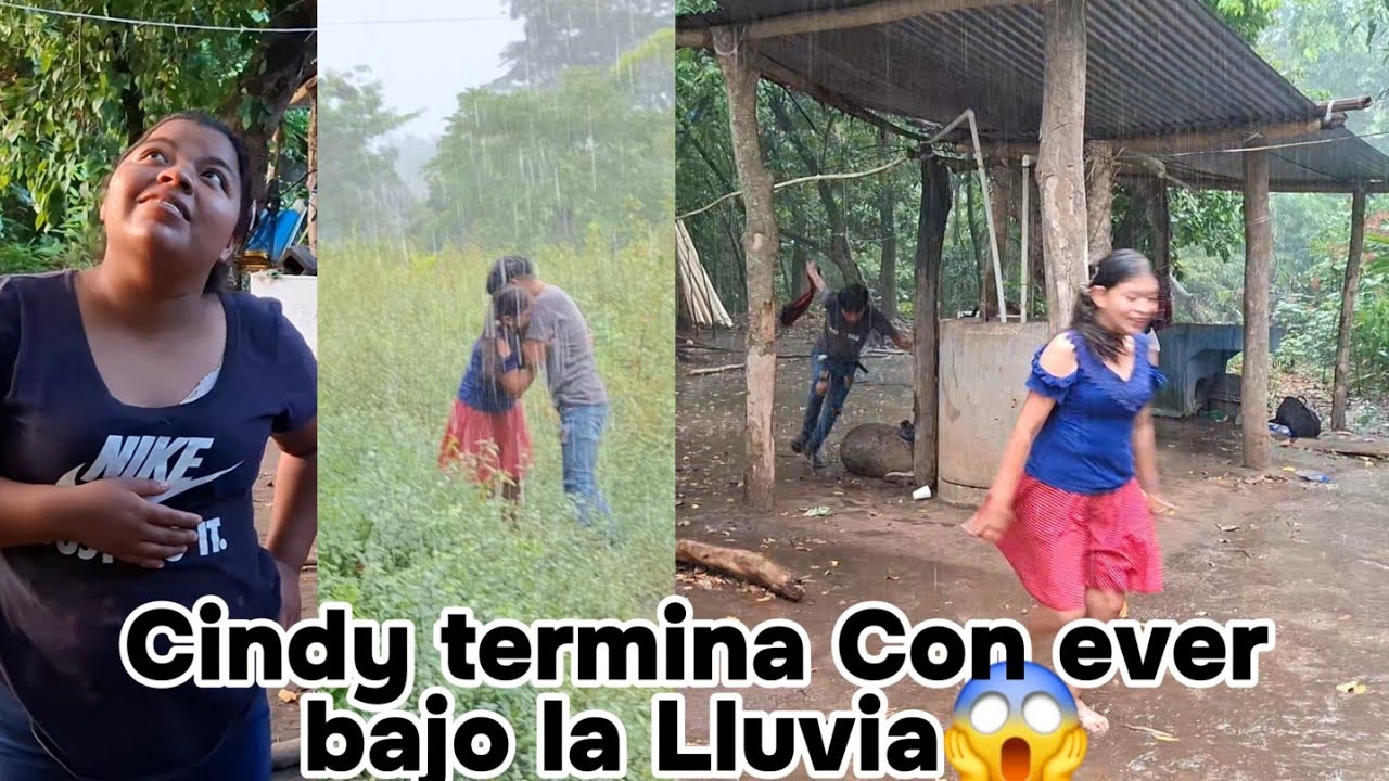 Santo Dios Eber se Bu3lve loco😱Cindy Corre de bajo la Lluvia a Encontrarlo😡