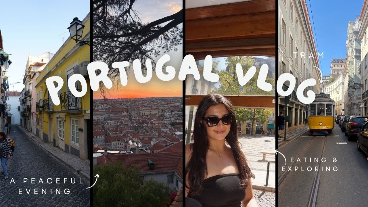 PORTUGAL TRAVEL VLOG🇵🇹 |exploring Lisbon & Sintra, trying new food, and sightseeing