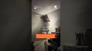 Inside the Shelter During an Oklahoma Tornado