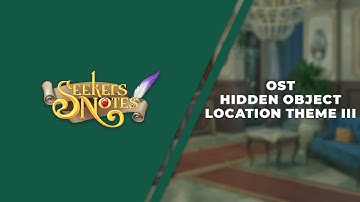 Seekers Notes: Hidden Mystery - Location theme III