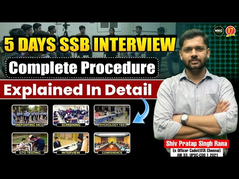 5 Day SSB Interview Process with Full Explanation 2024 (Complete SSB Interview Procedure) | MKC