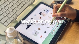 what’s on my iPad 🍎 productivity apps: iOS 17 tips, cute widgets, aesthetic lockscreen + homescreen screenshot 4