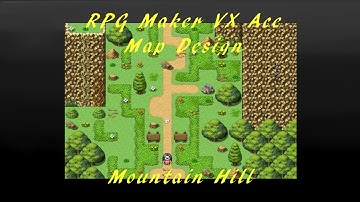 RPG Maker VX Ace map design - Mountain Hill