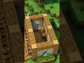 Minecraft Cozy Starter House🏠ASMR no Music #minecraft #asmr