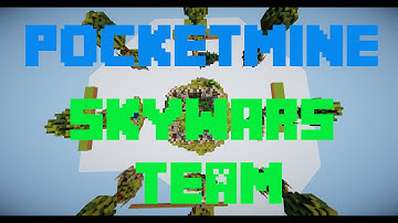 PocketMine SkyWars Team Plugin (with map)